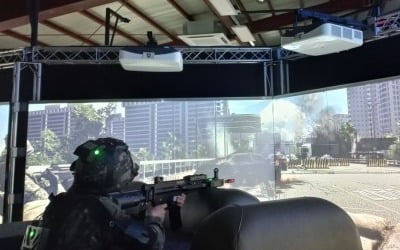 [르포] '예비군 최초 VR 훈련' 서초 과학화 훈련장 가보니