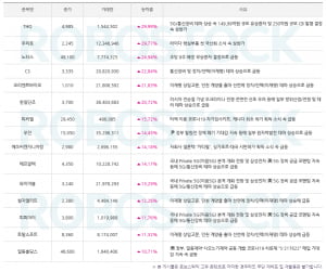 [종목분석] 급등분석 동시에 내일의 관심종목 알아보기! (클릭)