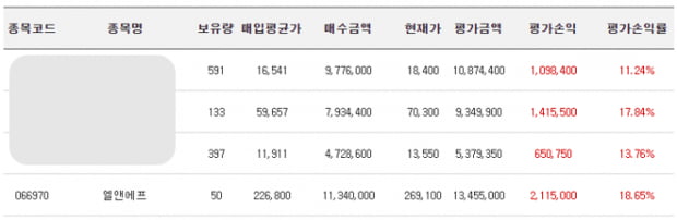 수익률 확인! 2차 전지 섹터 '엘OOO'이 통했다! (상세확인)