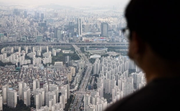 송파와 강남 일대 아파트 단지. 사진=연합뉴스