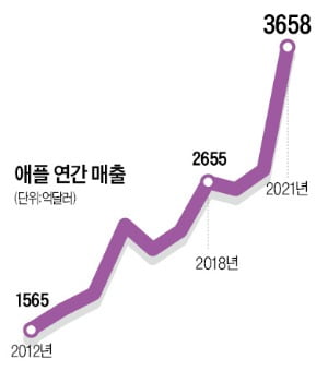 "넘사벽 된 애플" 삼성전자의 탄식