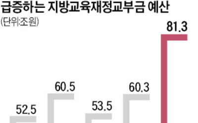 학생 수 줄어도…올 교육교부금 21조 늘어난다