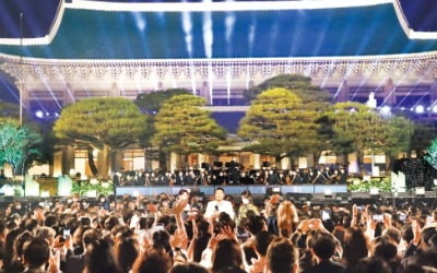 [포토] 27년 만에 청와대서 열린음악회…윤 대통령 부부도 참석