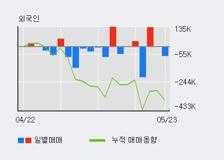 '혜인' 52주 신고가 경신, 전일 기관 대량 순매수