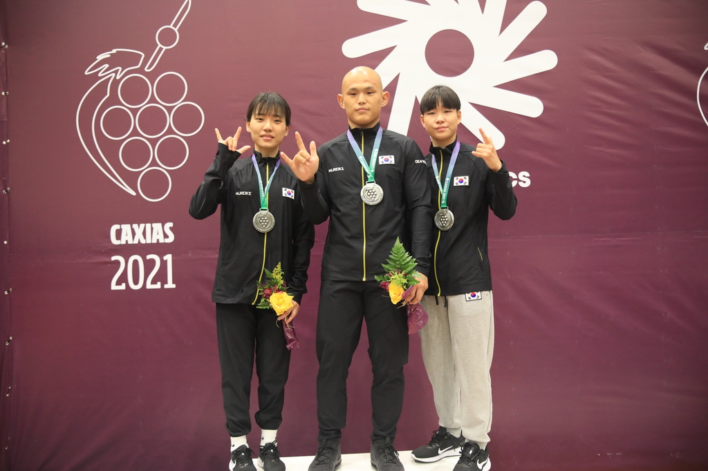 권라임, 여자 유도 48㎏급 은메달…데플림픽 한국 첫 메달