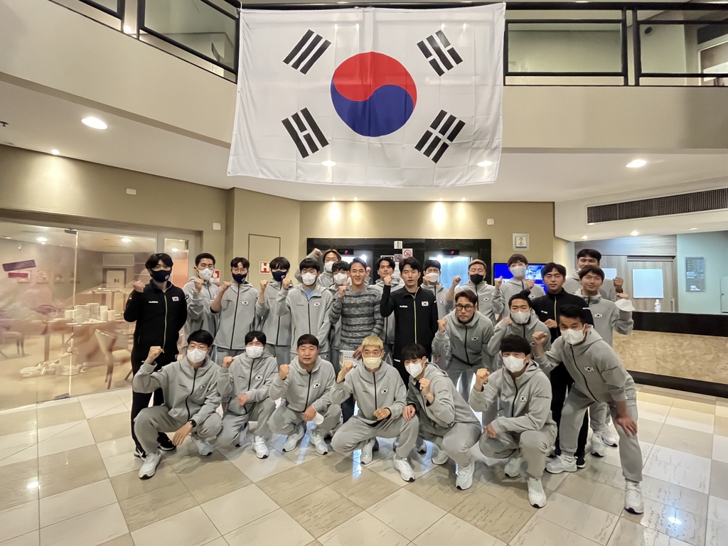 브라질 프로축구 1부리그 김현솔, 데플림픽 축구대표팀 응원