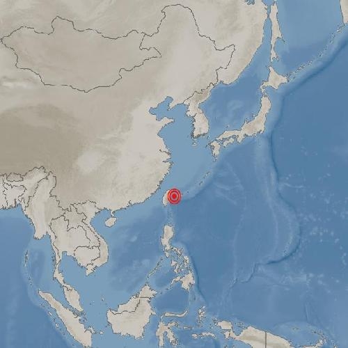 대만 화롄 동쪽서 규모 6.1 지진 발생