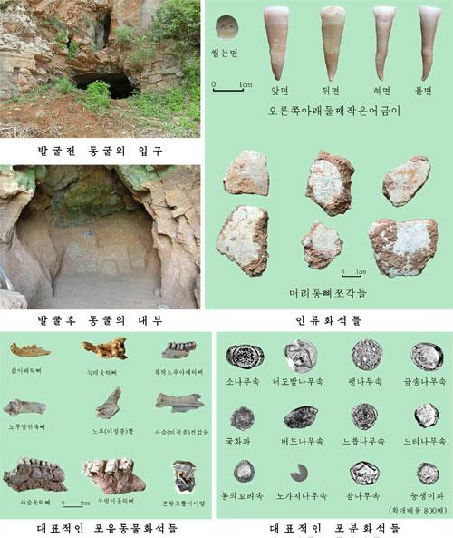북한 "평양 구석기 동굴서 2만년 전 인류 화석 발견"