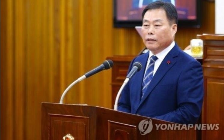 민주당 무안군 9개 읍면 당직자, 김산 군수 예비후보 지지 선언