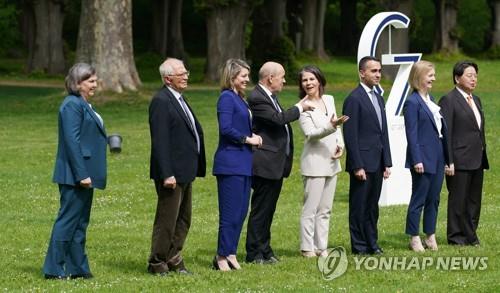 [2보] G7 "러시아가 전쟁으로 바꾼 국경선 인정 안 해"