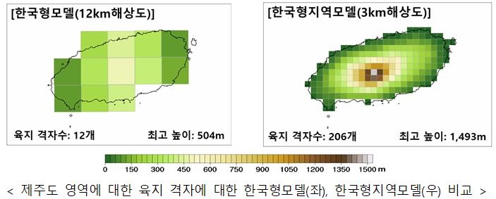 지역을 가로·세로 3㎞ 격자로 나눠 날씨 예보…비 예측정확도↑