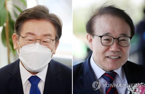 이재명 '올빼미 선거전' vs 윤형선 '지역밀착 행보'