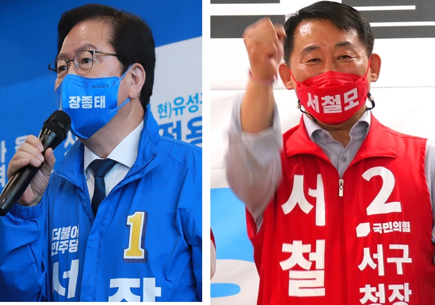 [격전지를 가다] 대전서구청장…3선도전 베테랑 vs 행정전문가 정치신인