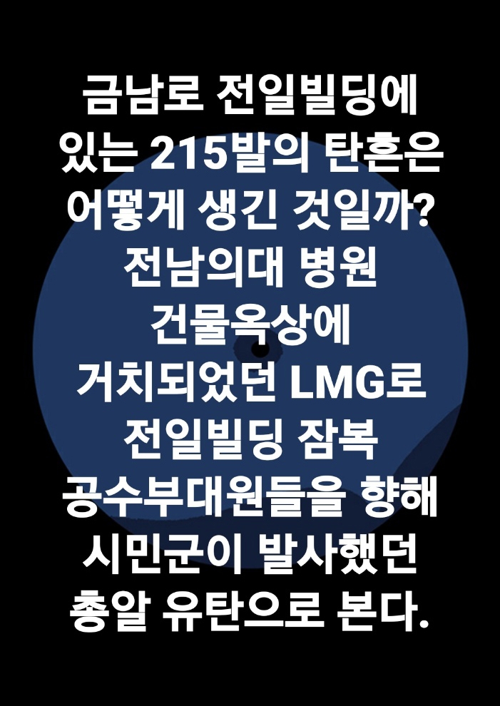 김은혜 선대위, "전일빌딩 탄흔, 시민군의 총알" 발언 특보 해촉