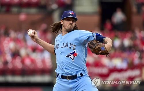 '가우스먼 6이닝 무실점' MLB 토론토, 세인트루이스에 8-1 완승