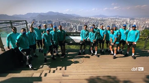 남산 이어 에버랜드까지…브라질 축구대표팀은 한국 관광 중(종합)