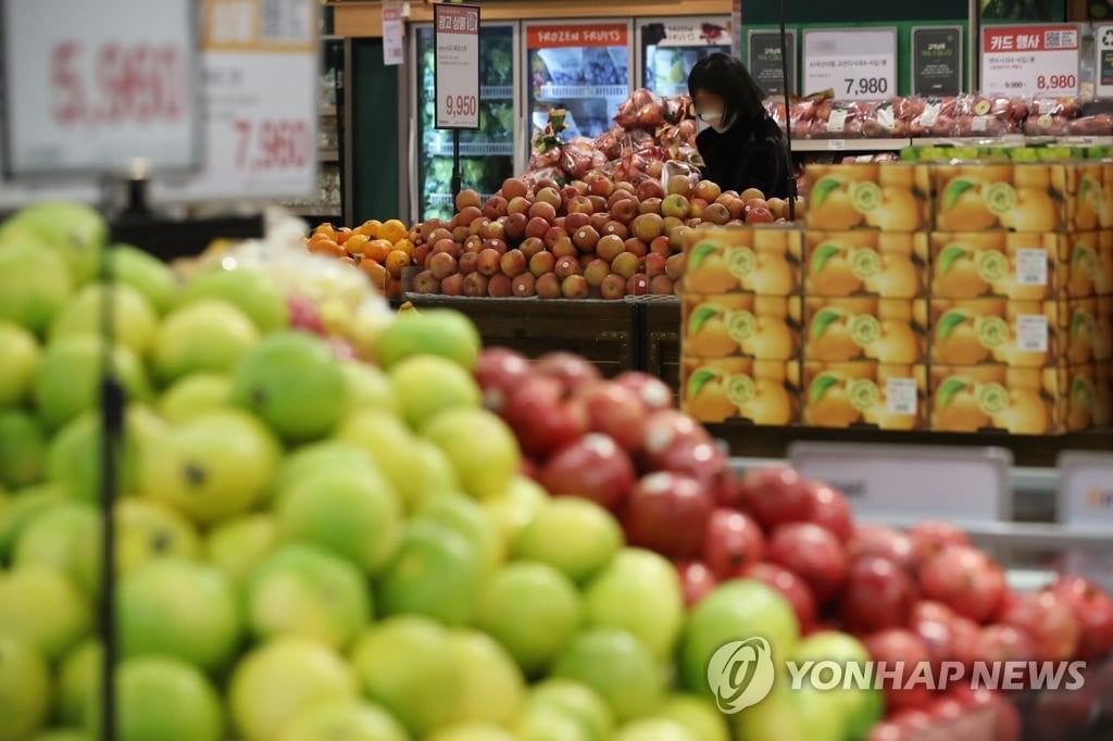 4월 소비자물가 4.8%↑…금융위기 후 13년 반 만에 최고