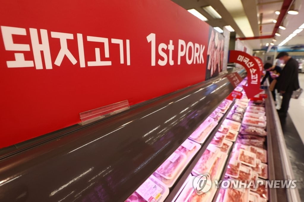돼지고기값 급등…4월 생산자물가 1.1% 상승