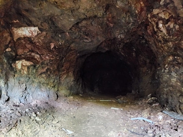대학 교정서 발견된 인공동굴…"일본군 무기고 추정"