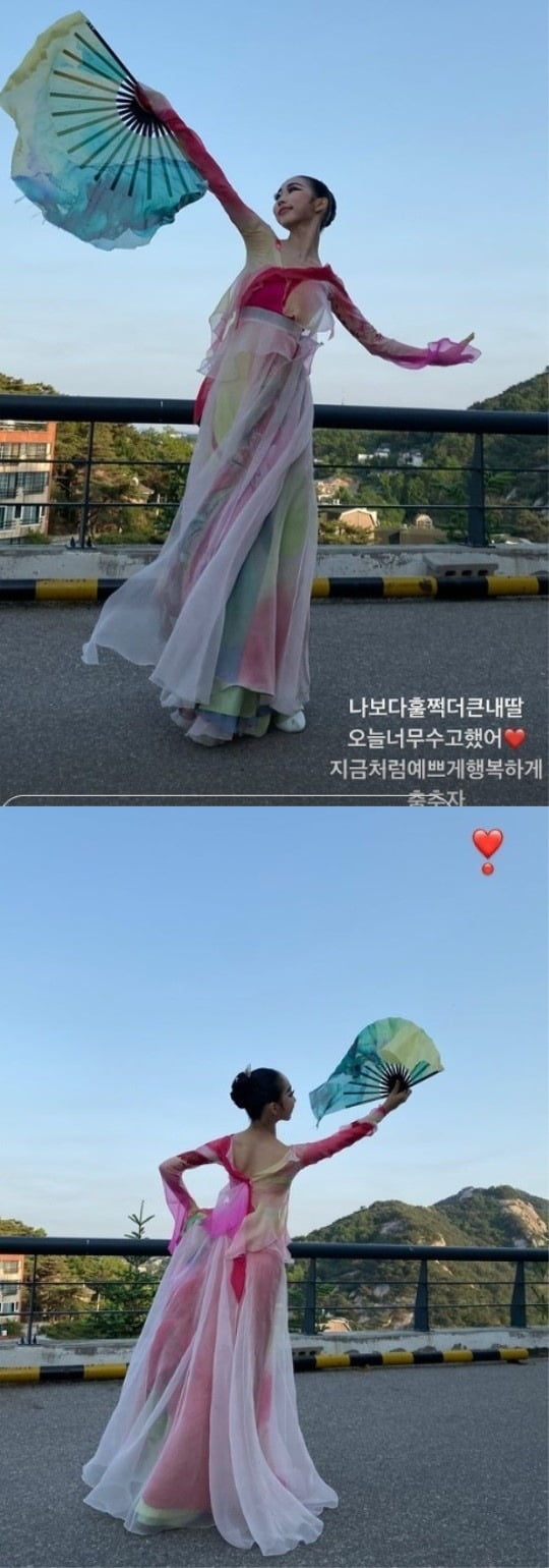 박명수 딸 민서 양 / 사진=한수민 인스타그램