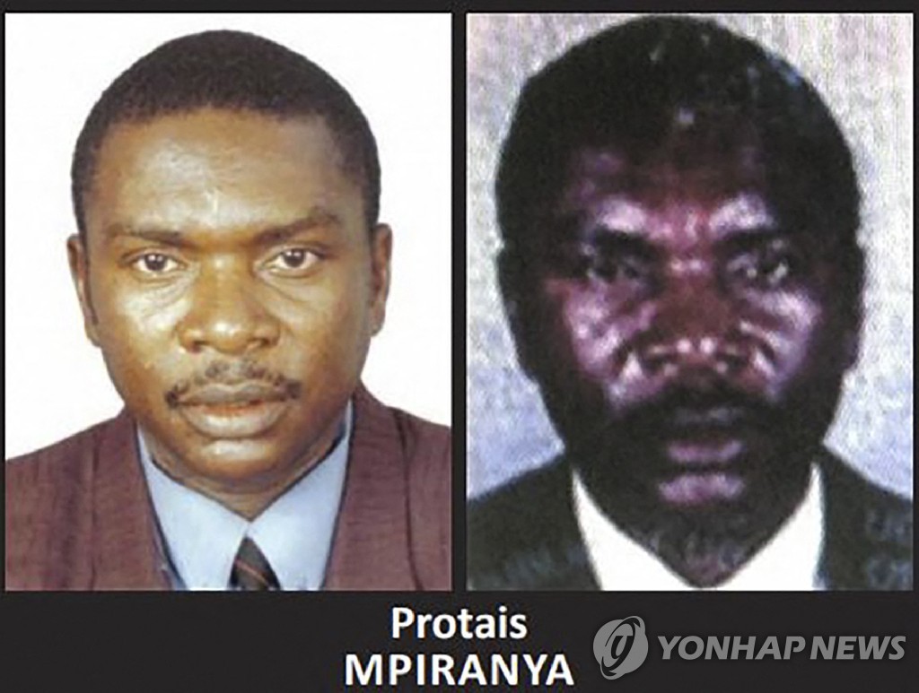 르완다 대량학살 주범, 20년 도주 끝 짐바브웨서 사망 확인