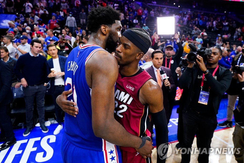 NBA 마이애미, 필라델피아 꺾고 동부지구 결승 진출