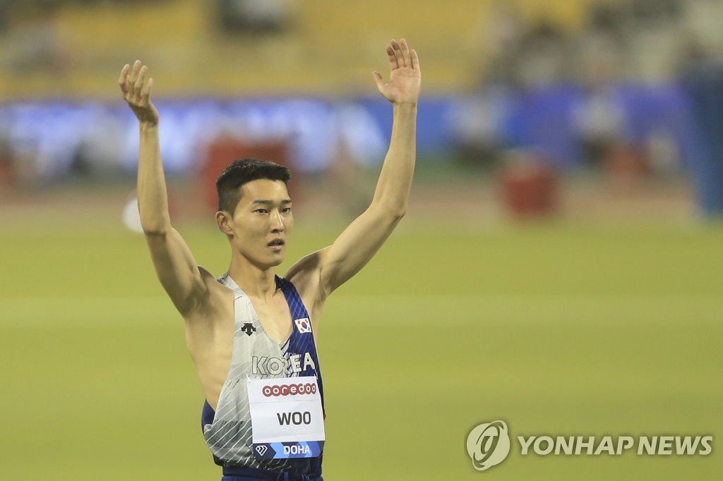 "가자, 세계선수권 우승까지"…우상혁, 국제대회 4회 연속 우승