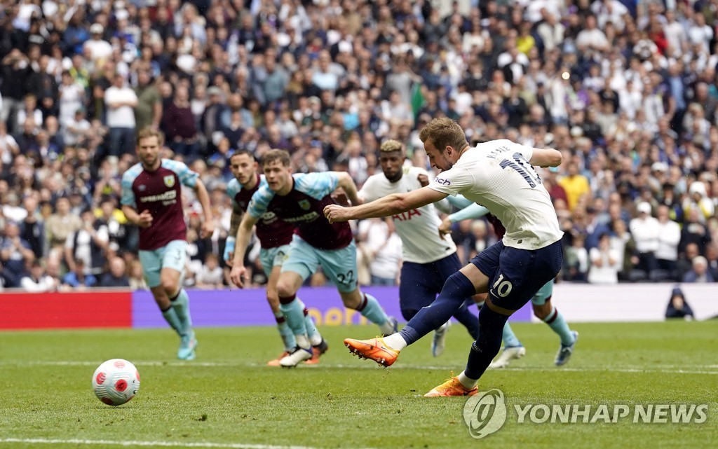 토트넘, 번리 1-0 꺾고 4위로…손흥민 22호 골은 '최종전으로'