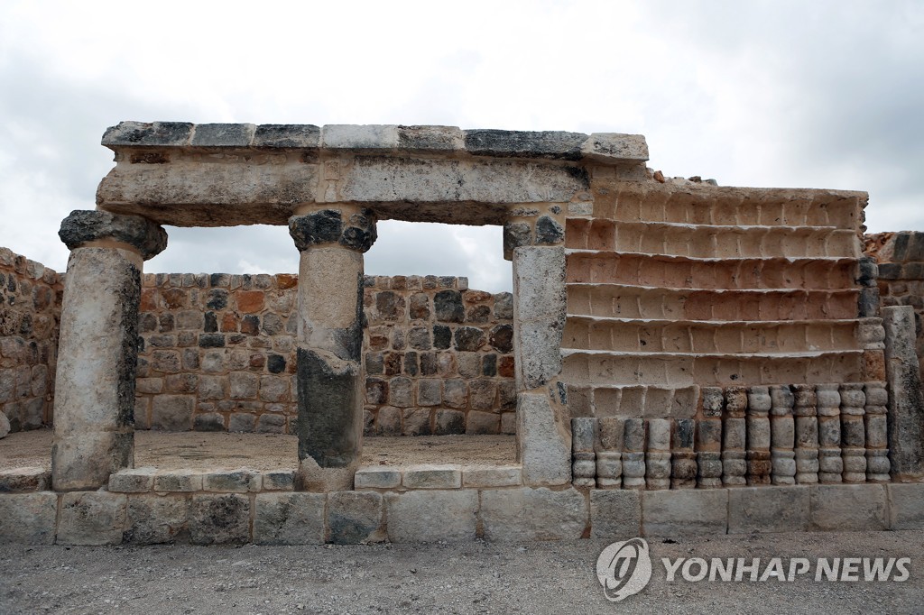 멕시코 공사 현장서 발굴된 1천400년 전 마야 도시