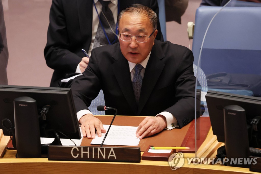유엔주재 중국대사 "대북 추가제재 도움 안 돼…상황 악화할 것"