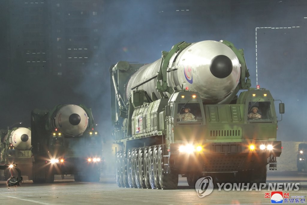 북, 바이든 순방 끝나자마자 탄도미사일 발사…ICBM 여부 주목(종합)