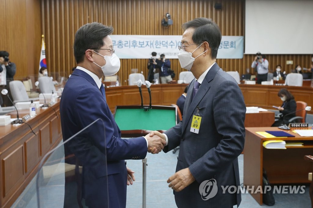 한덕수 부결로 기우는 민주…주말 당내 기류가 '분수령'(종합)