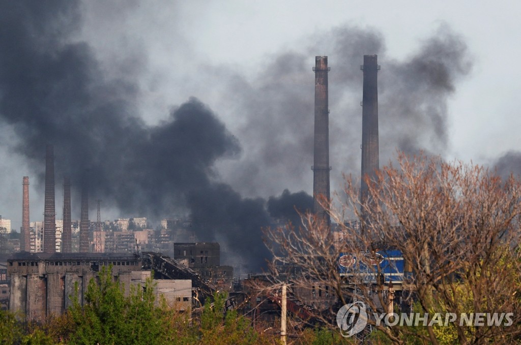 아조우스탈 혈투…"러 공세에 우크라 장병 초인적 노력"(종합)