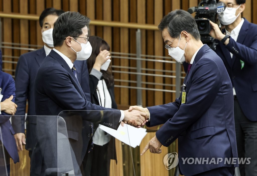 민주, 한덕수 '부적격' 내부 판단 속 '인준 방정식' 고심