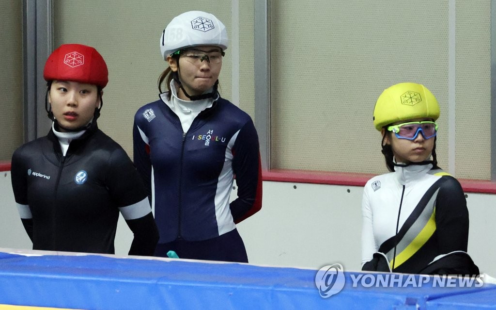 쇼트트랙 심석희, 대표 선발전 3위…최민정과 '태극마크 동행'