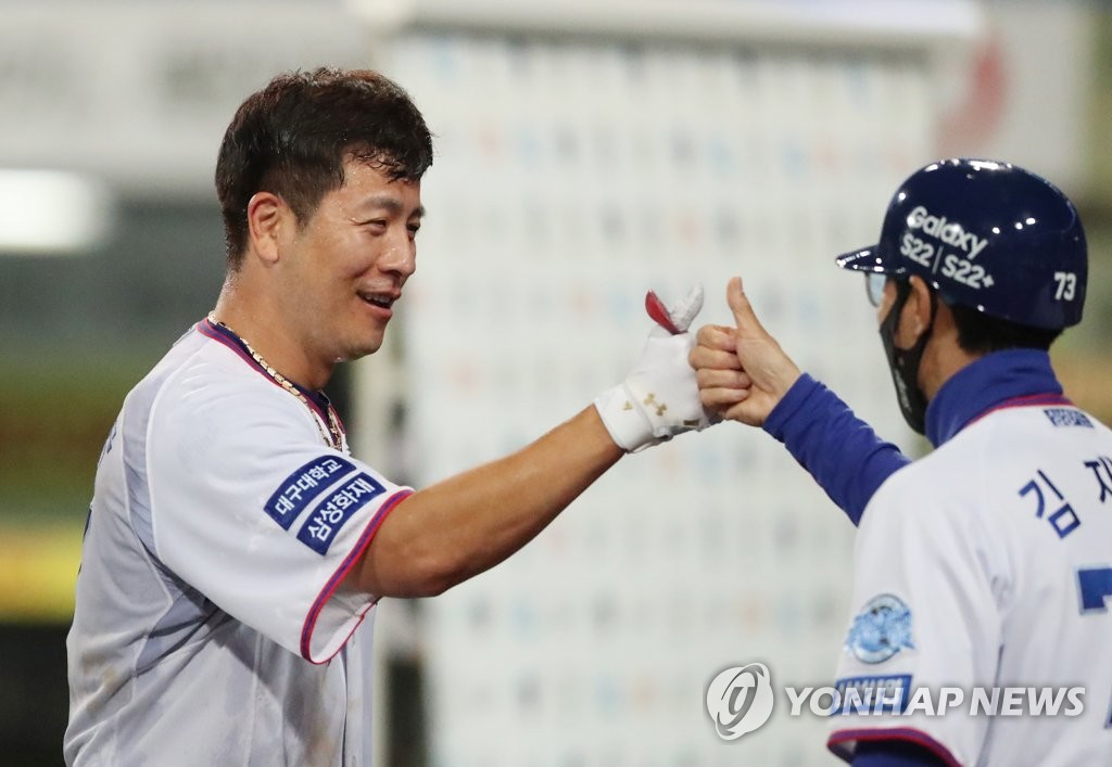 '역전의 명수' 프로야구 삼성, 7회까지 뒤진 경기서 7승