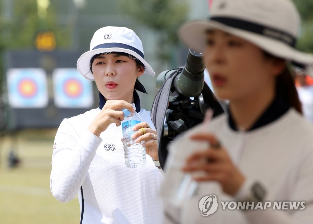 한국양궁, 현대월드컵 남자 컴파운드 단체 동…대회 첫 메달