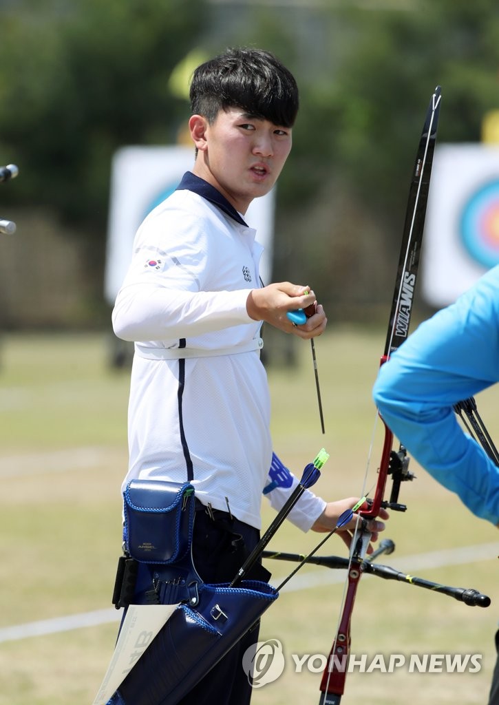 리커브 양궁 김제덕·최미선, 현대월드컵 예선 라운드 1위