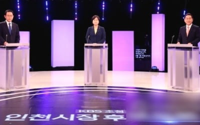 박남춘-유정복, TV토론서 수도권매립지 문제 난타전