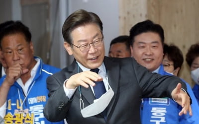 민주 '이재명 출격'…인천 선대위 출범식 총집결
