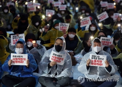 "주 70시간 일하던 롯데택배 노동자 뇌출혈…월 5천개 배달"