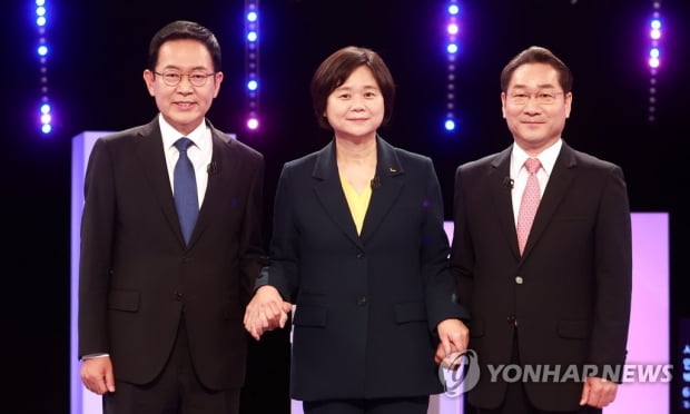 박남춘-유정복, TV 토론서 '빚 상환 실적' 놓고 설전
