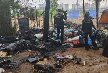 시민단체, 용산역 텐트촌 화재 피해자 긴급구제 요청