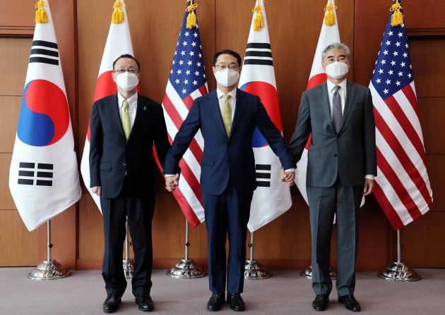 [포토] 한미일 북핵수석대표 협의