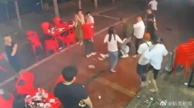 中 식당서 성추행 거부 여성 4명 집단폭행…피의자 9명 체포