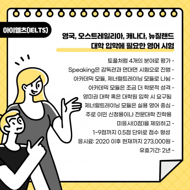 토익·토플·텝스·아이엘츠…취업·유학 영어시험 총정리 