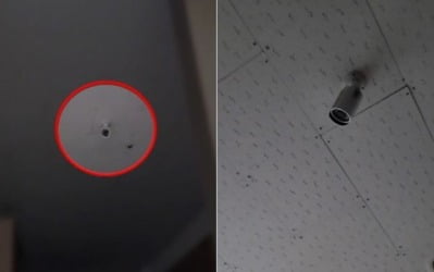 골프장 탈의실 천장서 발견된 수상한 CCTV…경찰 수사 착수