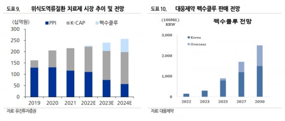 “P-CAB 기전 치료제 시장 확대…대웅제약·HK이노엔 주목”