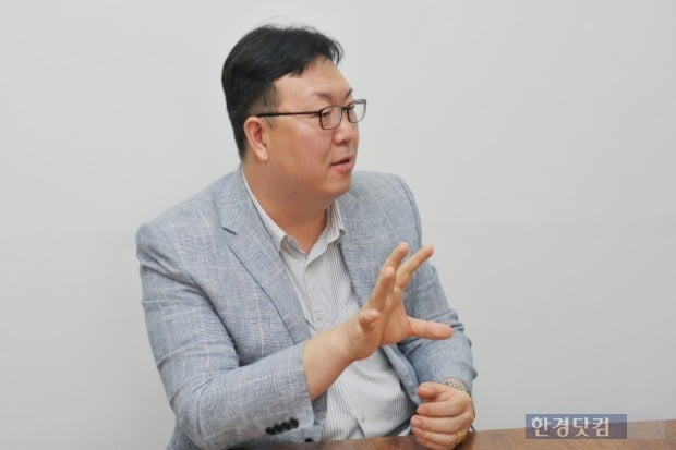 한태희 티에치팜 대표. / 사진=유채영 기자