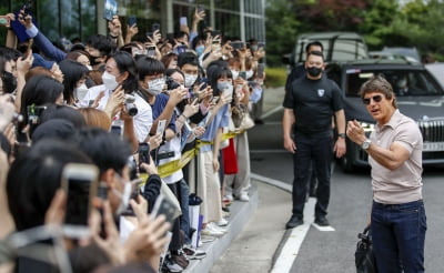 [포토] 톰 크루즈, '할리우드 대표 친한파 스타'